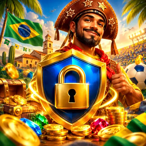 Cadeado de segurança HTTPS indicando conexão protegida no app do d82.com